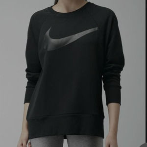 Nike black women's size large crewneck sweatshirt